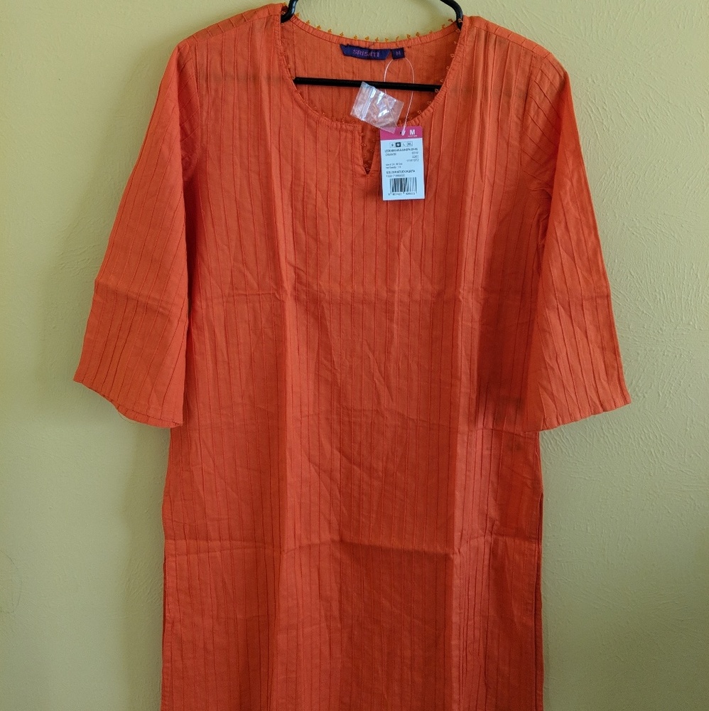 Indian Orange Kurta
